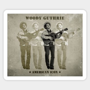 Woody Guthrie Sticker